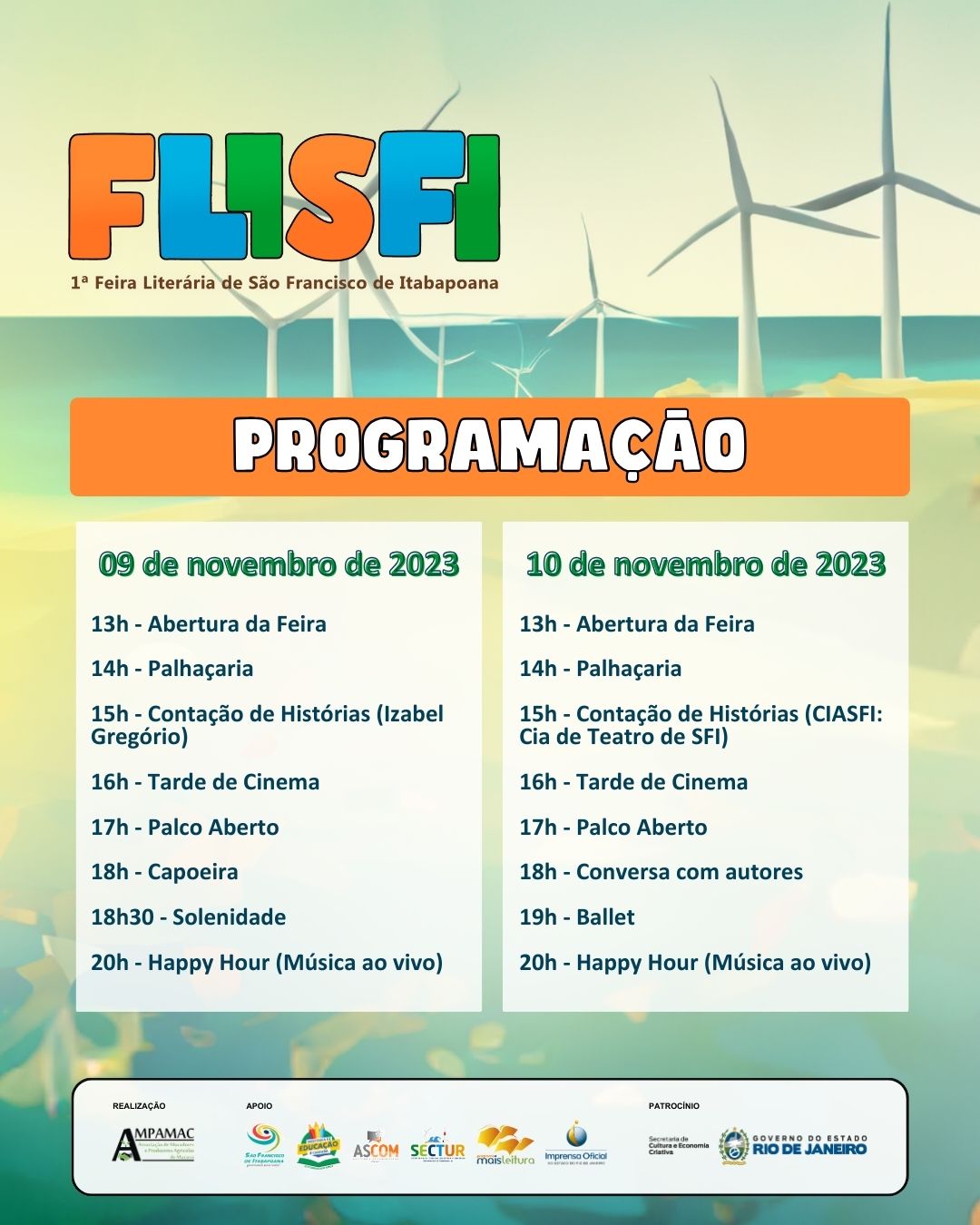 1ª Feira Literária de São Francisco de Itabapoana 1