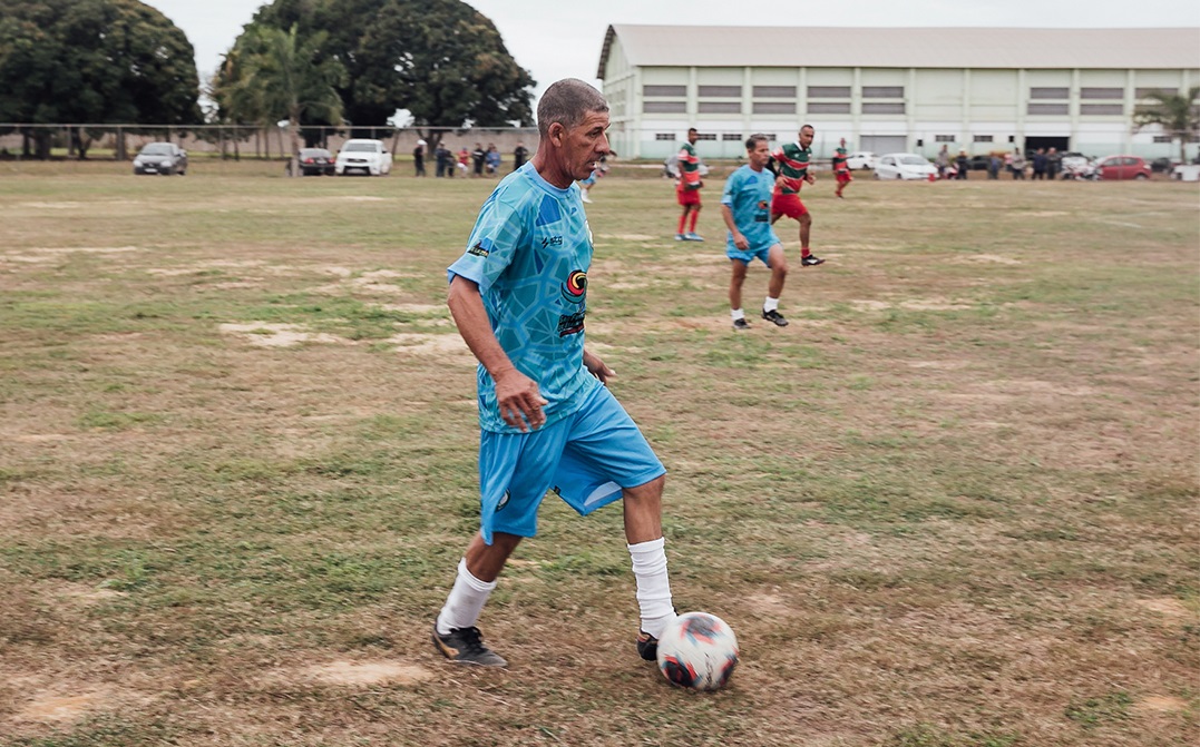 Campeonato Cinquentão prefeitura disponibiliza uniformes para time ASCOM SFI Gilmar Ramos 2