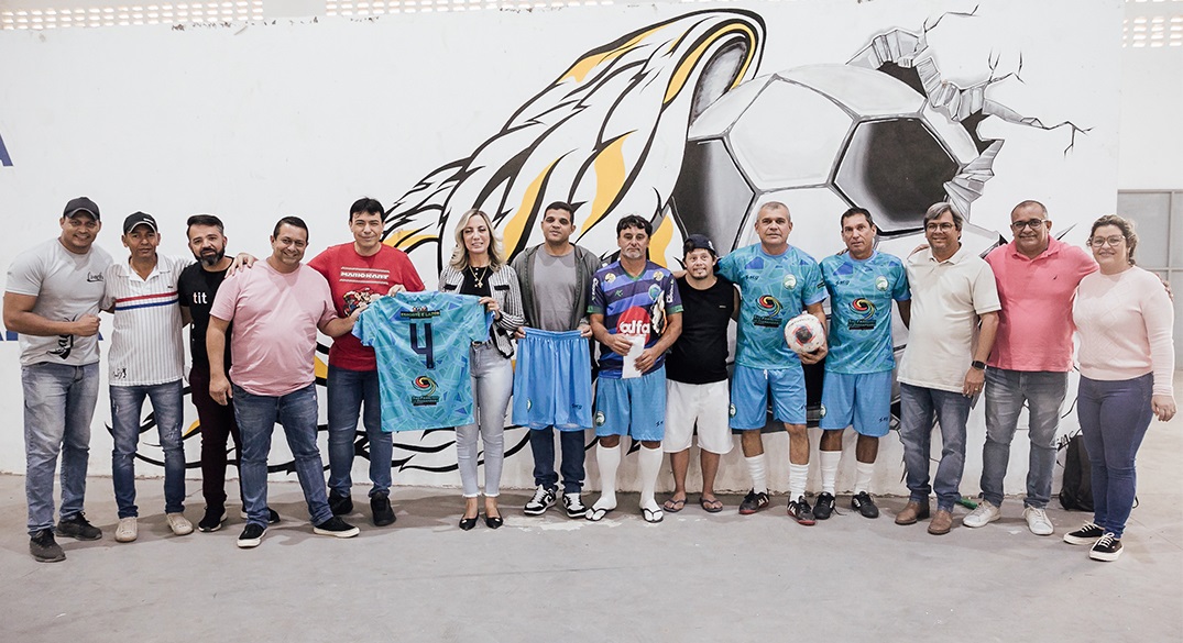 Campeonato Cinquentão prefeitura disponibiliza uniformes para time ASCOM SFI Gilmar Ramos 5
