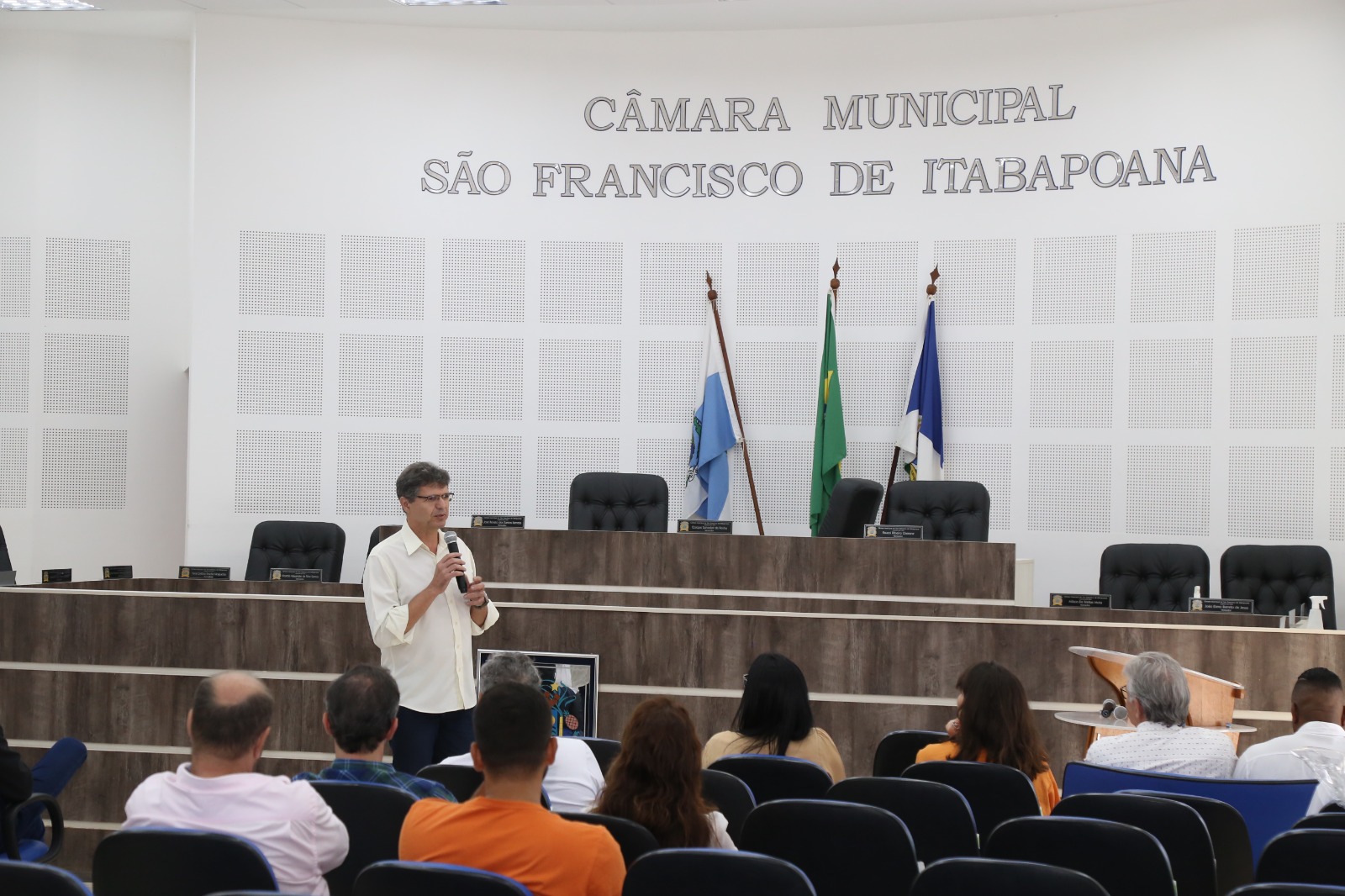 Educação é tema de palestra na Câmara Municipal ASCOM SFI Wagner Fraga 1