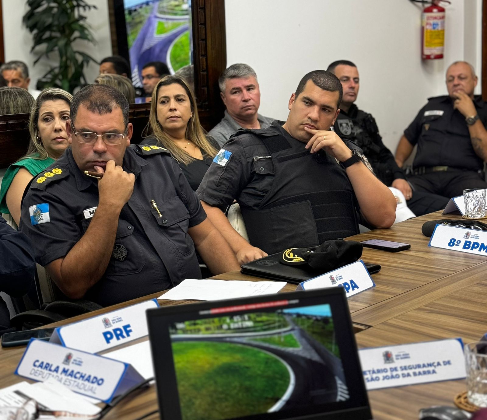 Ponte da Integração SFI presente em reunião sobre segurança ASCOM SFI Kayo Rangel 2