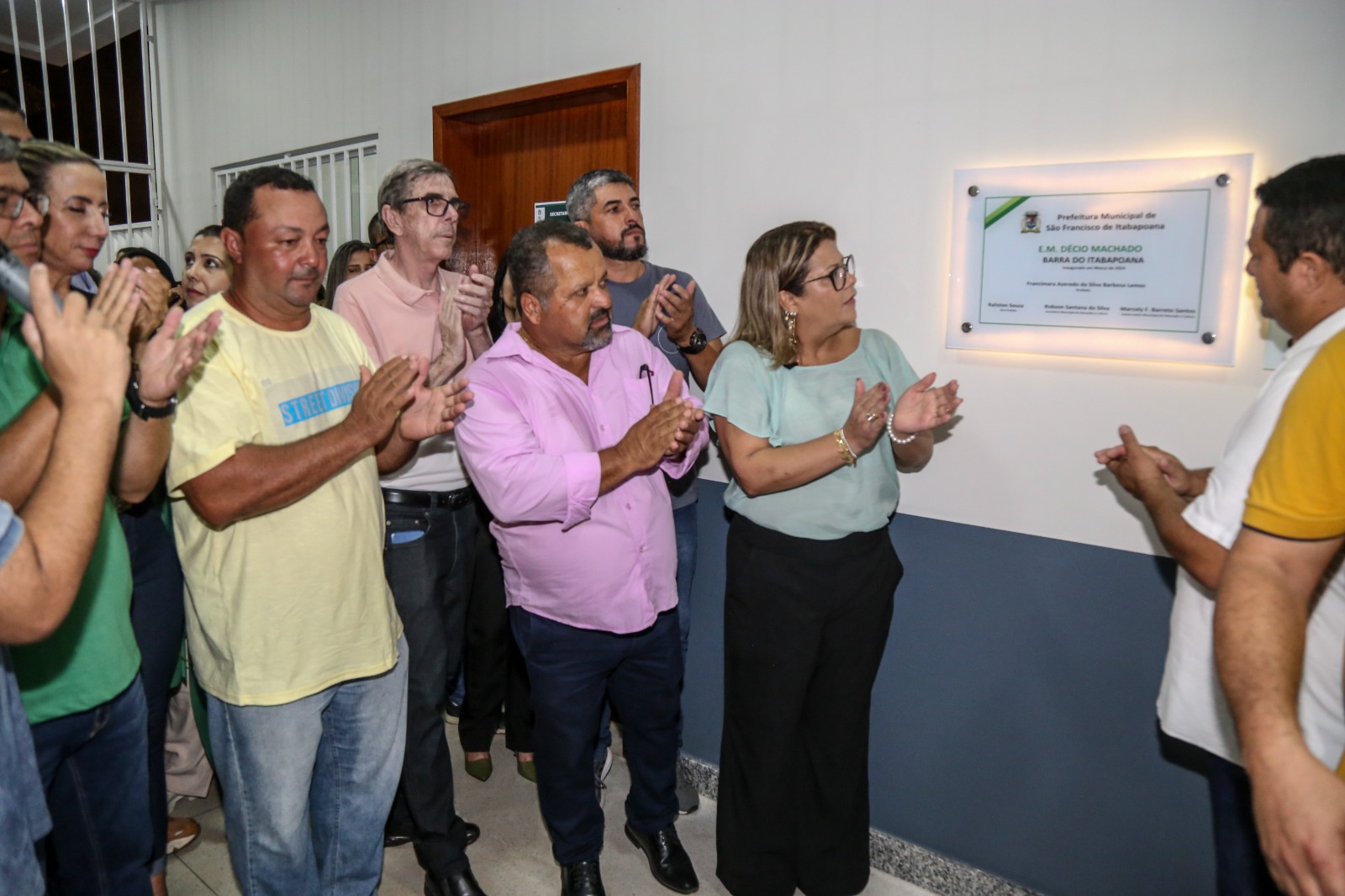 Prefeita inaugura Escola Décio Machado em Barra do Itabapoana ASCOM SFI Wagner Fraga 24