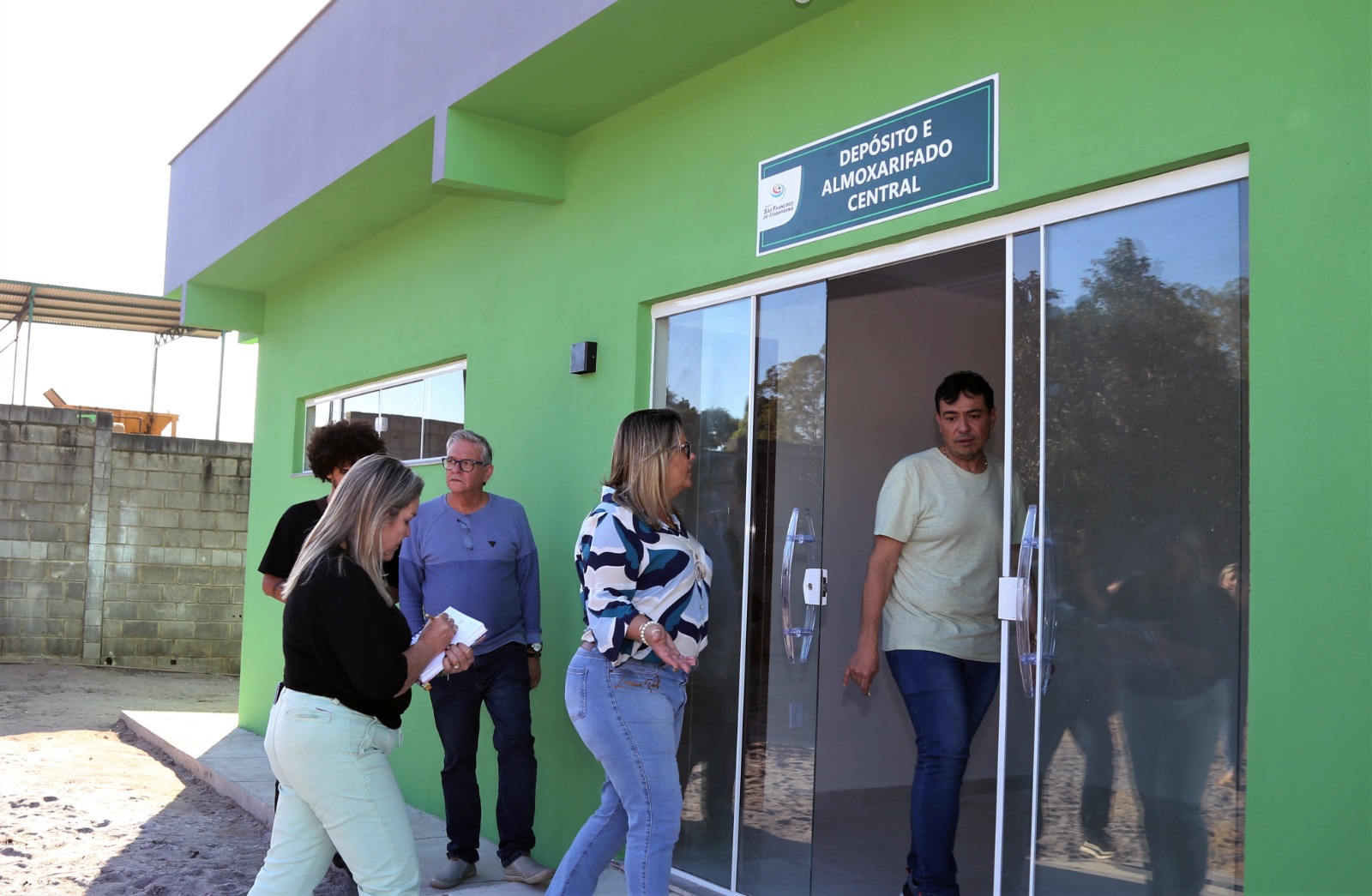 Reforma da prefeitura e obra do almoxarifado central ASCOM SFI Wagner Fraga 7