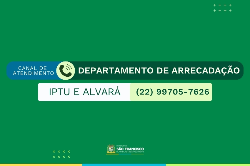 departamento arrecadação