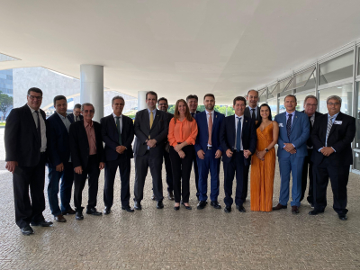 Município presente em Brasília na luta pela mudança da classificação climática regional