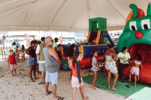 Domingo em Santa Clara com esportes e recreação promovidos pelo Sesc em parceria com a Prefeitura