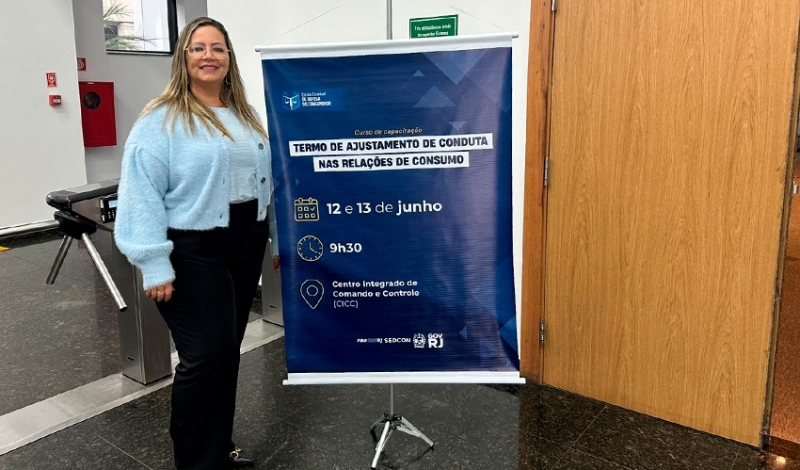 Coordenação do Procon passa por curso de capacitação no RJ
